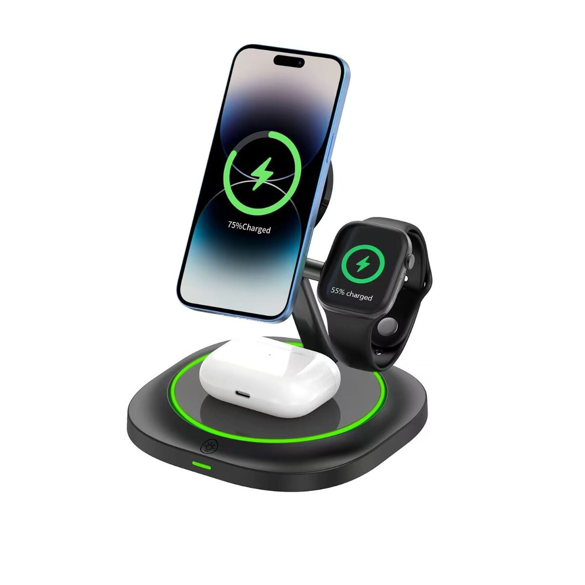 Cordless Charger Muvit for Change APH-MWC3 Black